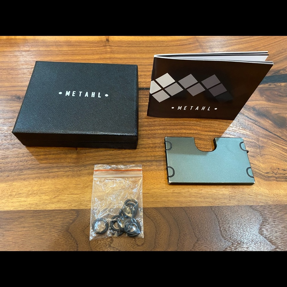 Metahl Man Credit Card Case